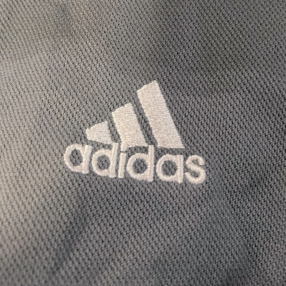 ADIDAS LONG SLEEVE MENS ACTIVE WEAR LIGHT JACKET. FRONT ZIPPER -GOOD CONDITION. - Picture 4 of 5
